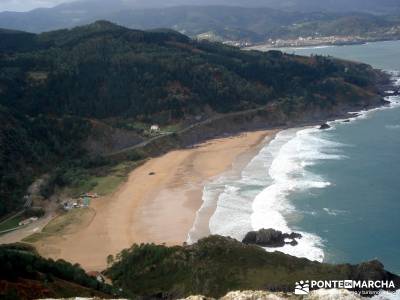 Reserva de la Biosfera Urdaibai - San Juan de Gaztelugatxe;sendero rio verde dibujos de excursiones